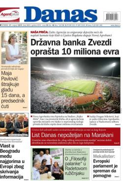 Danas - broj 8002, 27. avg 2019.