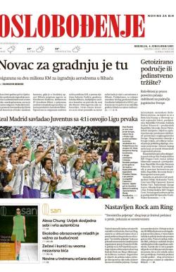 Oslobođenje - broj 25332, 4. jun 2017.
