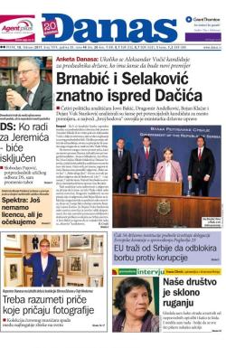Danas - broj 7074, 10. feb 2017.