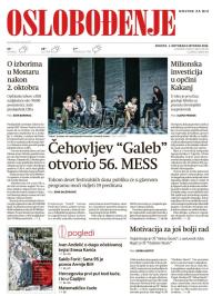 Oslobođenje - broj 25091, 1. okt 2016.