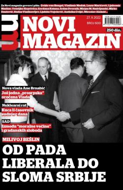 Novi magazin - broj 600, 27. okt 2022.
