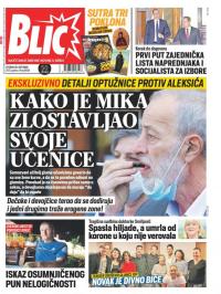 Blic - broj 8859, 26. okt 2021.