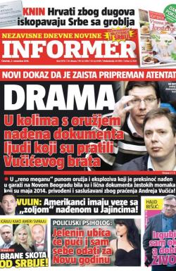 Informer - broj 1376, 3. nov 2016.