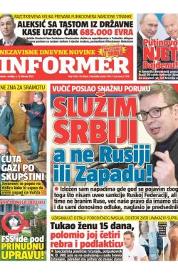 Informer - broj 3286, 4. feb 2023.