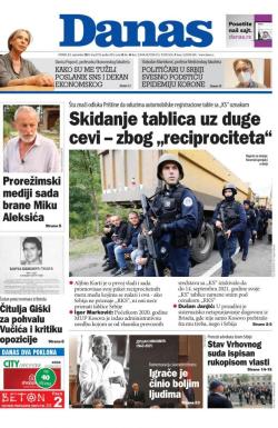 Danas - broj 8758, 21. sep 2021.
