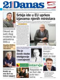 Danas - broj 7543, 25. maj 2018.