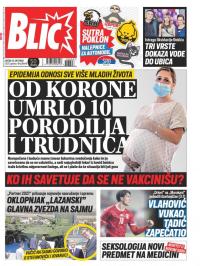 Blic - broj 8846, 13. okt 2021.