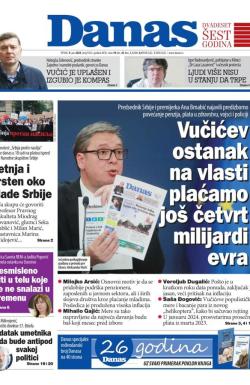 Danas - broj 9323, 9. jun 2023.