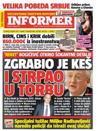 Informer - broj 1074, 10. nov 2015.
