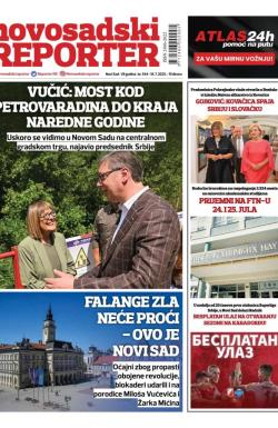 Novosadski reporter - broj 544, 18. jul 2025.