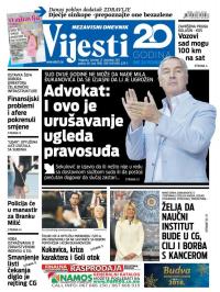 Vijesti - broj 7096, 21. dec 2017.