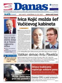Danas - broj 6052, 25. apr 2014.