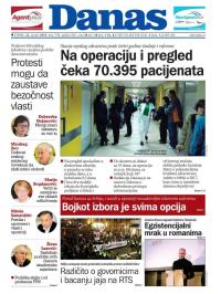 Danas - broj 7785, 22. jan 2019.