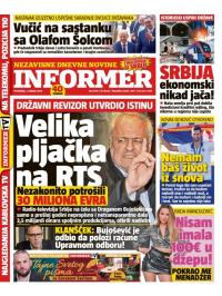 Informer - broj 3798, 7. okt 2024.