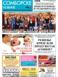 Somborske novine - broj 3167, 6. mar 2015.