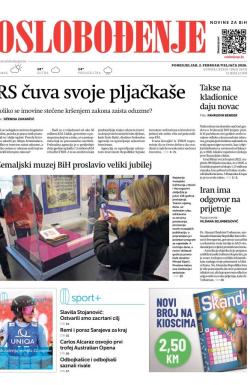 Oslobođenje - broj 28131, 2. feb 2026.