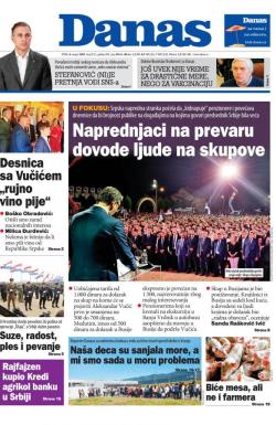 Danas - broj 8712, 6. avg 2021.