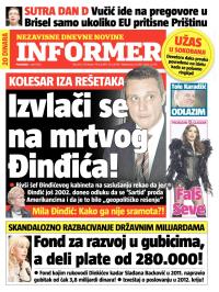 Informer - broj 276, 1. apr 2013.