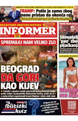 Informer - broj 4061, 20. avg 2025.