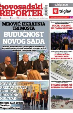 Novosadski reporter - broj 413, 13. jan 2023.