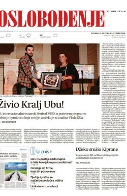 Oslobođenje - broj 25101, 11. okt 2016.