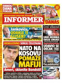 Informer - broj 1601, 31. jul 2017.