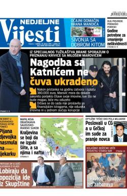 Vijesti - broj 6390, 10. jan 2016.