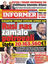 Informer CG - broj 1387, 16. nov 2016.