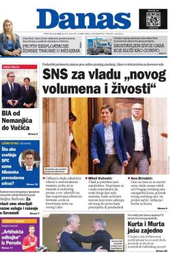 Danas - broj 9129, 18. okt 2022.