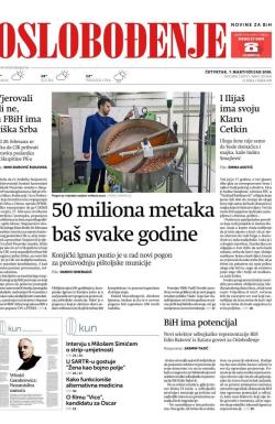 Oslobođenje - broj 25960, 7. mar 2019.