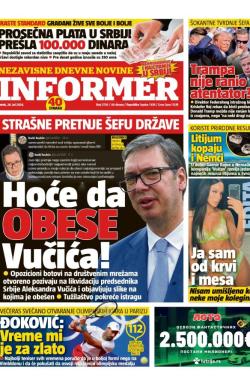 Informer - broj 3736, 26. jul 2024.