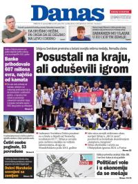 Danas - broj 9403, 11. sep 2023.