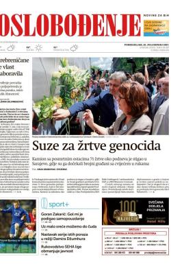 Oslobođenje - broj 25367, 10. jul 2017.