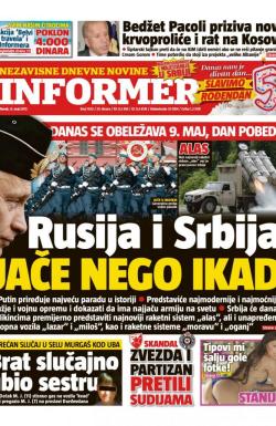 Informer - broj 1530, 9. maj 2017.
