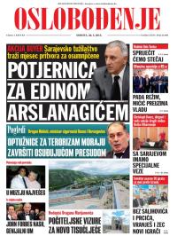 Oslobođenje - broj 24.606, 30. maj 2015.