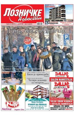 Lozničke novosti - broj 618, 17. jan 2020.