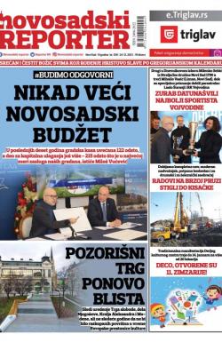 Novosadski reporter - broj 358, 24. dec 2021.