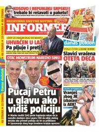 Informer - broj 2290, 30. okt 2019.