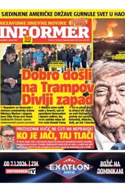 Informer - broj 4176, 5. jan 2026.