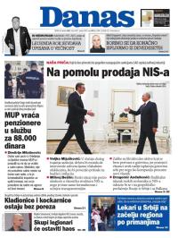 Danas - broj 10037, 8. okt 2025.