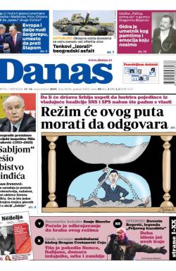 Danas - broj 10016, 13. sep 2025.