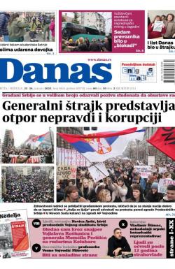 Danas - broj 9822, 25. jan 2025.