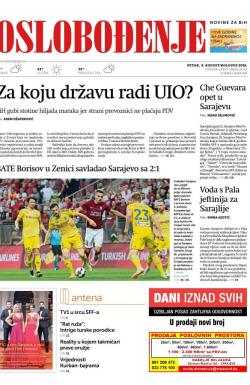 Oslobođenje - broj 26113, 9. avg 2019.