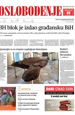 Oslobođenje - broj 26596, 29. jan 2021.