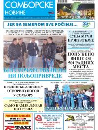 Somborske novine - broj 3380, 5. apr 2019.