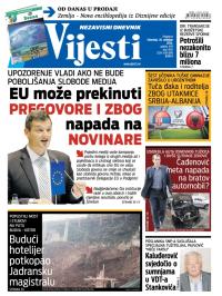Vijesti - broj 5947, 16. okt 2014.