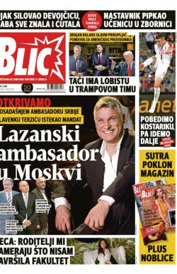 Blic - broj 7655, 9. jun 2018.