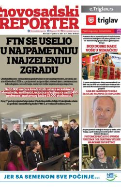 Novosadski reporter - broj 259, 31. jan 2020.