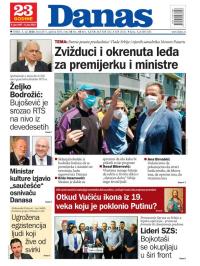 Danas - broj 8311, 1. jul 2020.
