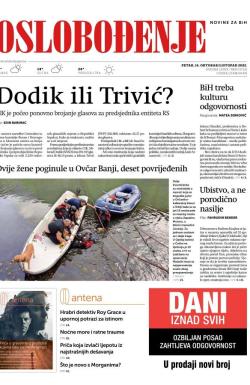 Oslobođenje - broj 27121, 14. okt 2022.